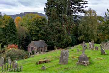 Monmouth Cemetery on Osbaston Road in Monmouth, Wales