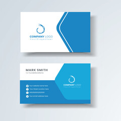 Business card design template, Clean professional business card template, visiting card, business card template.