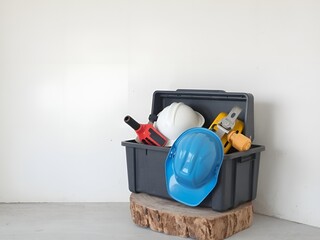 toolbox and tools