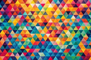 Vibrant geometric mosaic pattern banners designed in colorful abstract styles, perfect for modern art projects and advertising, capturing attention with striking designs and lively aesthetics.