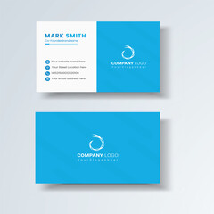 Business card design template, Clean professional business card template, visiting card, business card template.