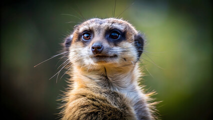Fototapeta premium meerkat on the lookout