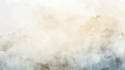 Abstract horizontal watercolor background. Hand drawn vector texture. Brush stroked painting pastel color watercolour