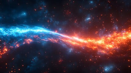 Cosmic Dance of Fire and Ice
