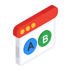 Vector design of a/b test 

