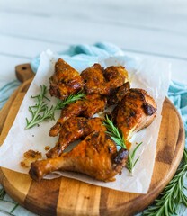 grilled chicken wings