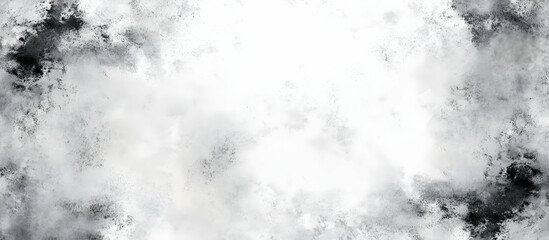 Grunge White Concrete Wall Texture Background