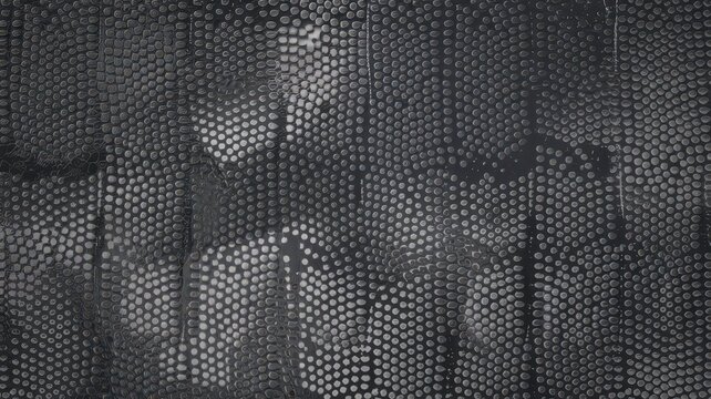 monochrome black and white dotted circled pattern abstract Background