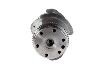 Engine Crankshaft on a white background