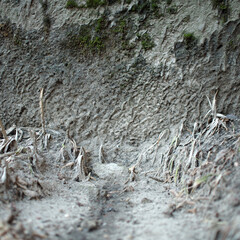 Old rusty background, texture, staircase steps concrete industrial multi-colored photo. movement is life.Speed ​​motion blur background