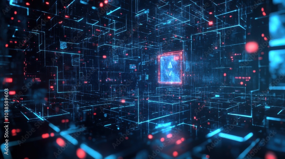 Aufkleber nfts: digital art and nfts being displayed on a blockchain marketplace