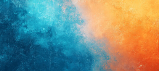 Fototapeta premium Abstract Colorful Gradient with Blue and Orange Tones