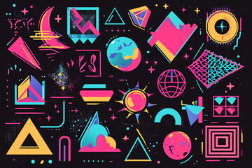 seamless pattern with bags