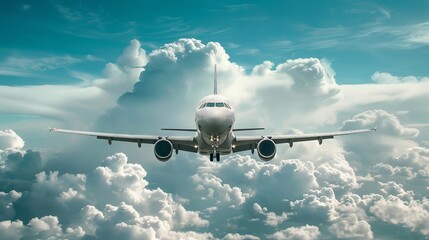 "Clouds Ahead: The Joy of Flying in a Modern Passenger Aircraft"