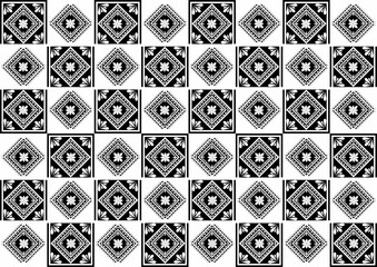 Geometric ethnic pattern, American art design, Seamless ethnic vector, Thai art design
