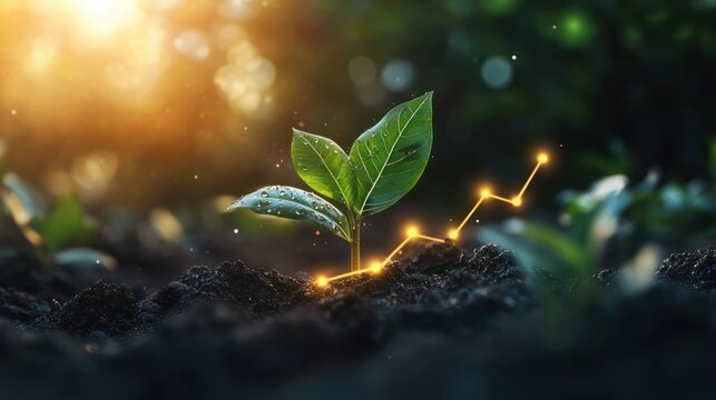 2024 Business growth, boost up business or success concept, Business growth, investment profit increase, growing sales and revenue, progress or development concept, arrow graph future growth plan