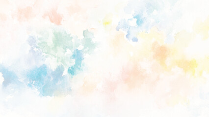 Abstract red watercolor on white background. The color splashing on the paper. It is a hand drawn. Love poly consisting .Beautiful. Used for paper design, book. in abstract shape Website work, stripes