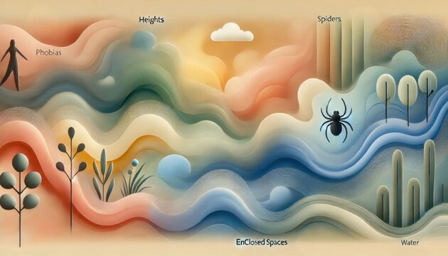 Conceptual images of fear and phobias