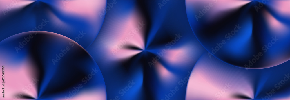 Poster abstract circle shapes with gradient background. vector. fluid vivid gradients for banners. modern t