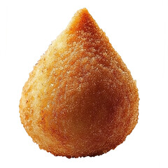 Duas coxinha de frango, lanche tradicional brasileiro isolado em fundo transparente