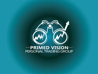  primed vision logo design 