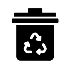 Icon for deleted items and recovery.