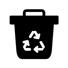Icon for deleted items and recovery.