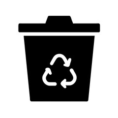 Icon for deleted items and recovery.