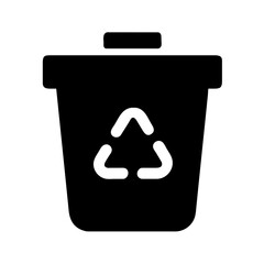 Icon for deleted items and recovery.