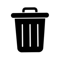 Icon for deleted items and recovery.