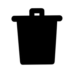 Icon for deleted items and recovery.