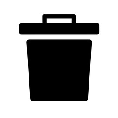 Icon for deleted items and recovery.