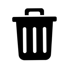 Icon for deleted items and recovery.