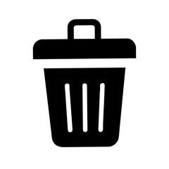 Icon for deleted items and recovery.