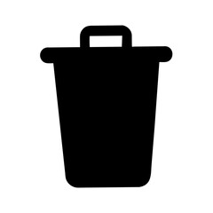 Icon for deleted items and recovery.