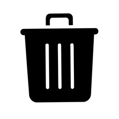 Icon for deleted items and recovery.