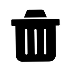 Icon for deleted items and recovery.