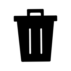 Icon for deleted items and recovery.