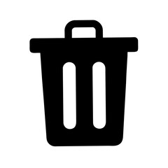 Icon for deleted items and recovery.