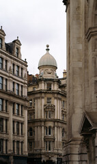 Historic European Architecture with Dome and Classical Facade