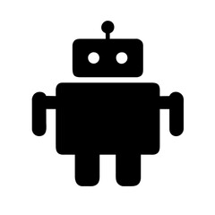 Obraz premium Icon symbolizing artificial intelligence and automation