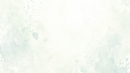 brush painted green nature watercolor on paper with smoke or clouds texture. Brushed Painted Abstract Background. Brush stroked painting. Abstract grunge blue or mint green texture with blurry fogg or