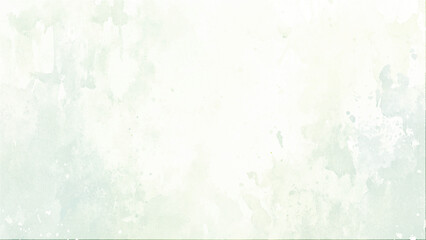 brush painted green nature watercolor on paper with smoke or clouds texture. Brushed Painted Abstract Background. Brush stroked painting. Abstract grunge blue or mint green texture with blurry fogg or
