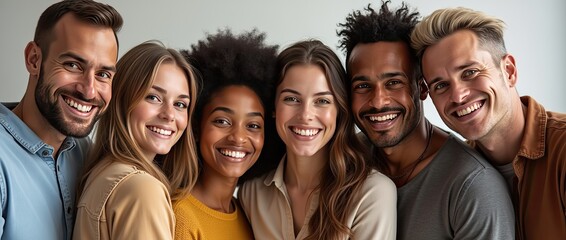 Obraz premium diverse group of people