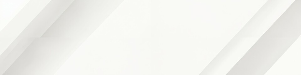 The image features a minimalist, abstract design with a gradient of white and gray, creating a sense of depth and contrast