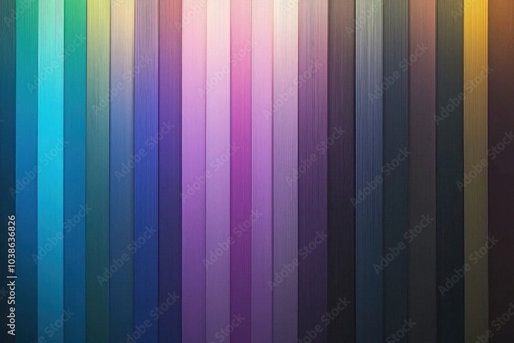 Poster vertical color gradient stripes with texture