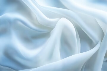 Obraz premium Soft Abstract White Fabric Texture Background