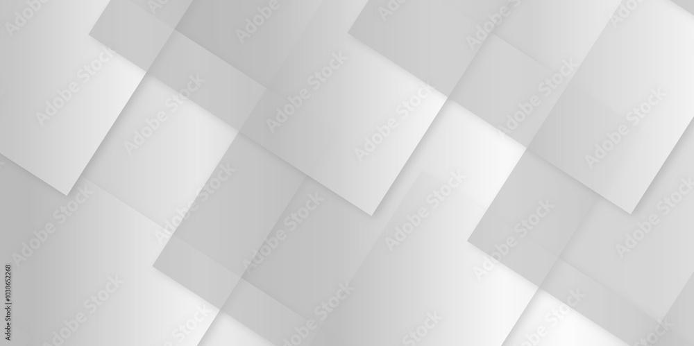 Poster abstract modern gray, silver pattern geometric luxury gradient line background random square shape d