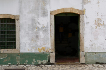 Historic building in the 18th century housed the prison in Alcântara.