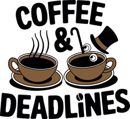 Coffee t shirt design, coffee t-shirt quotes, Vector Coffee t shirt design, Coffee typography T shirt, coffee lovers t-shirt design